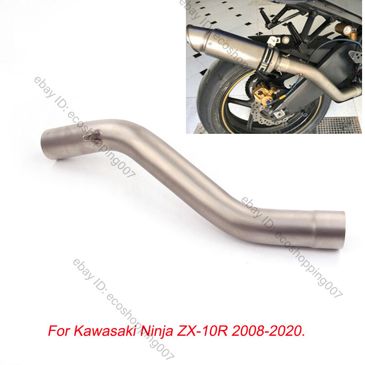 Slip For Kawasaki Ninja ZX10R 2008-20 Motorcycle Exhaust System Middle Link Pipe