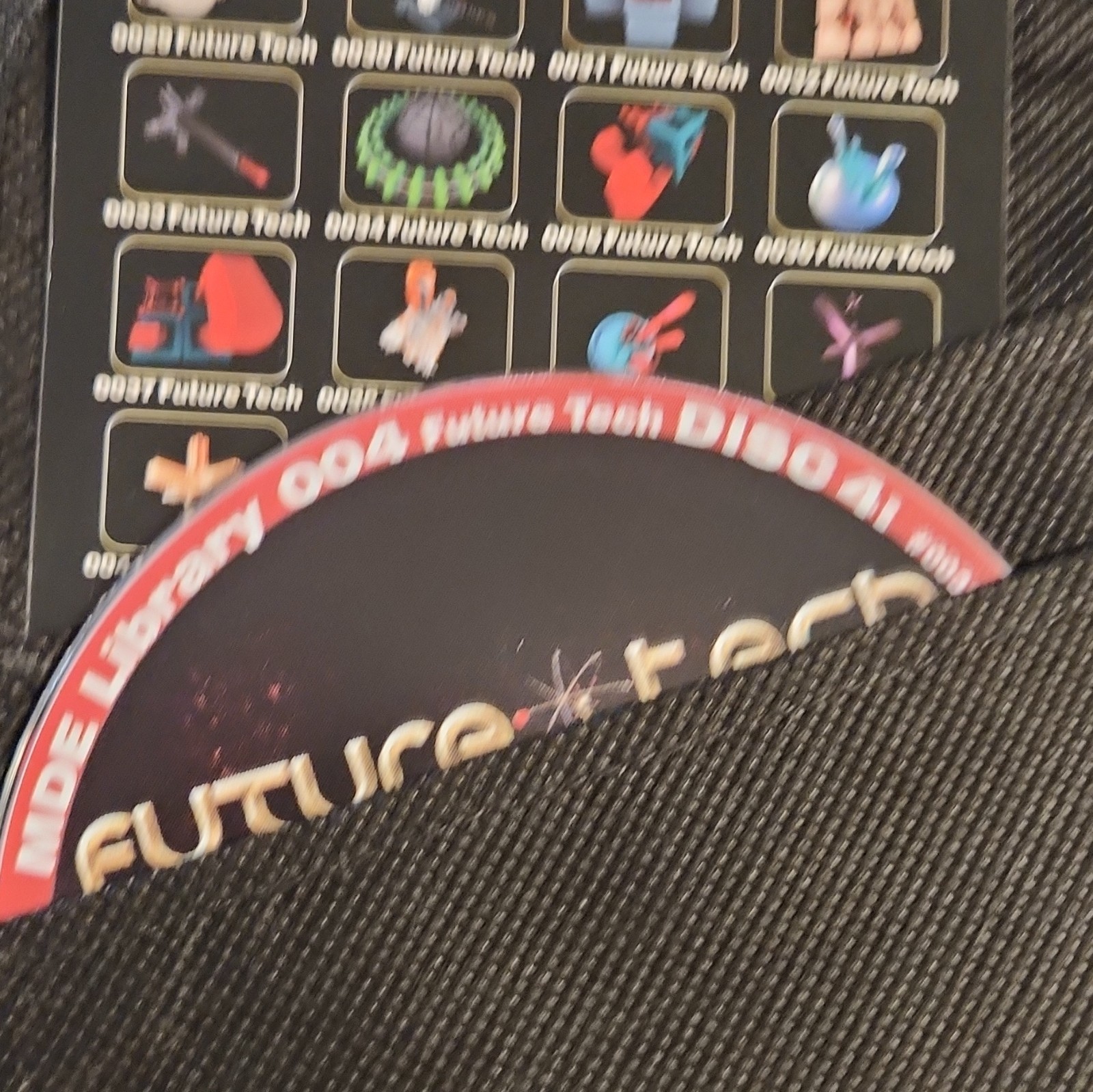 Digital Juice Motion Design Elements Library 004 Future Tech CD Set w/ Case