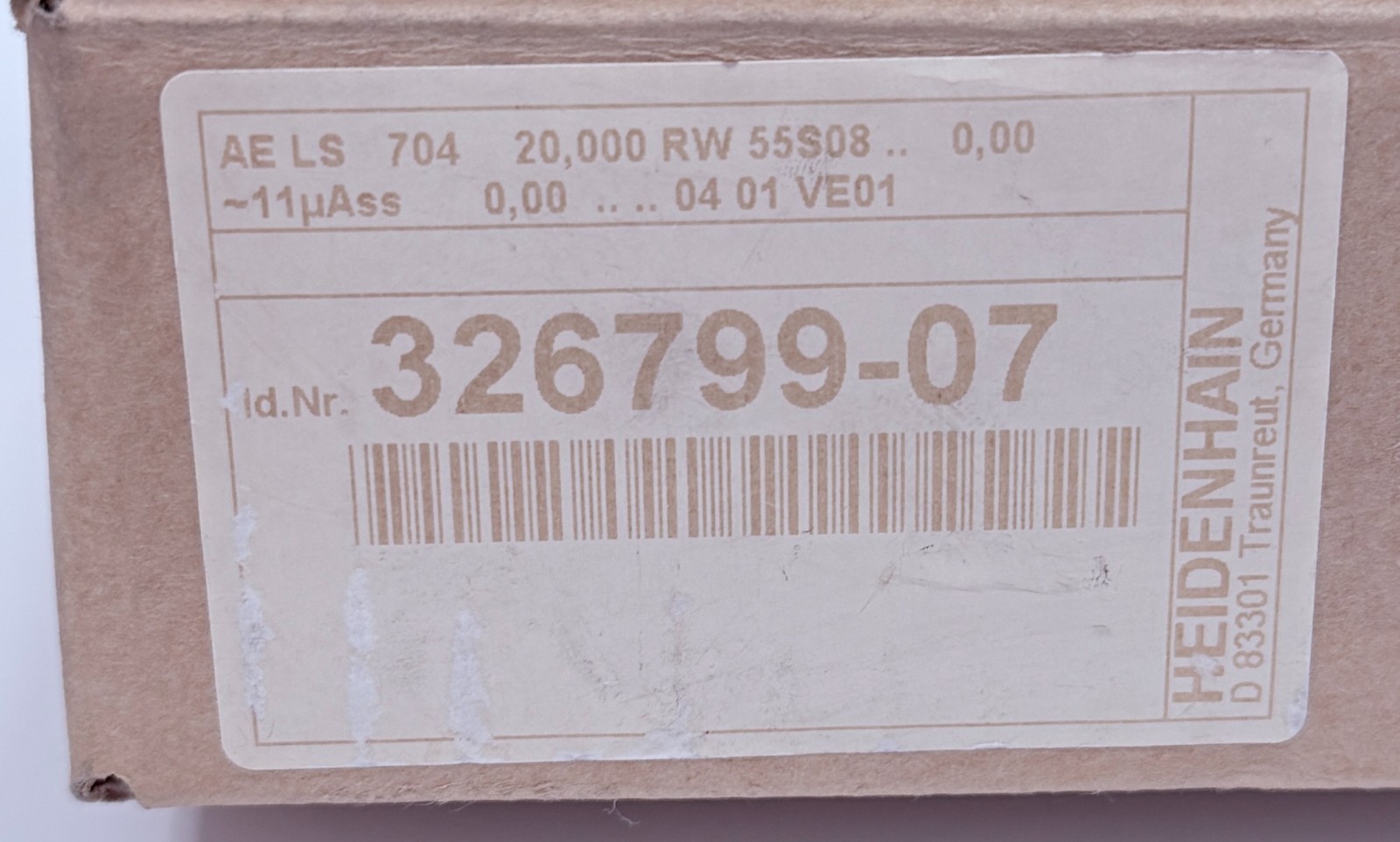HEIDENHAIN Reader Head AE LS 704, ID: 326799-07 for linear encoder systems