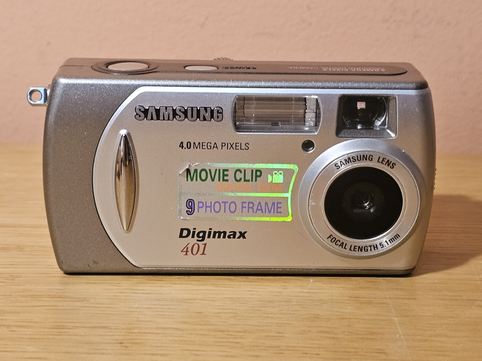 Samsung Digimax 401 Digital Camera 4.0MP Silver