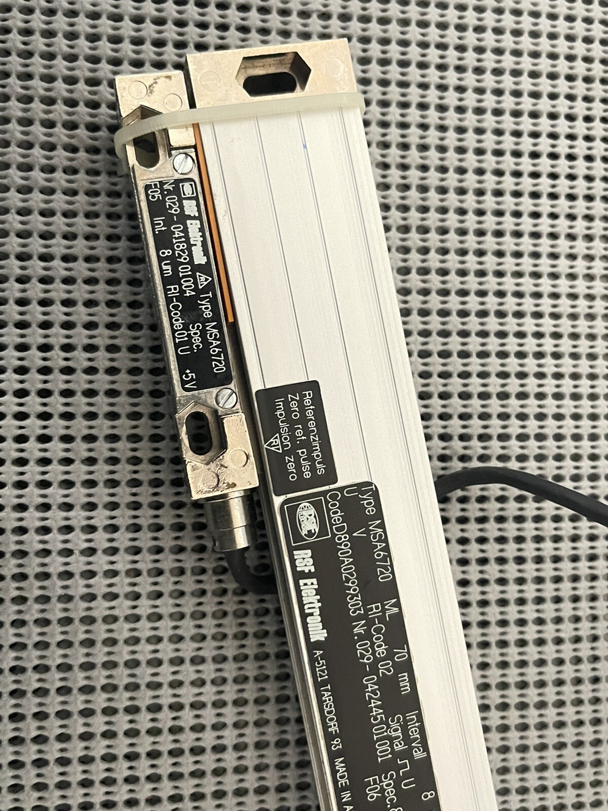 RSF Elektronik MSA 6720 Linear Scale Encoder Measuring Length 70mm