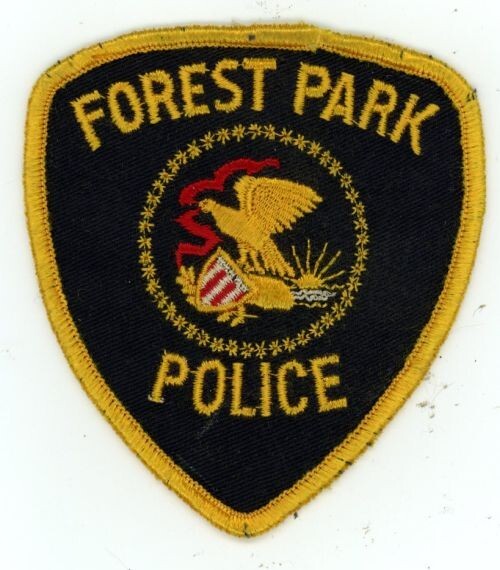 ILLINOIS IL FOREST PARK POLICE NICE SHOULDER PATCH SHERIFF