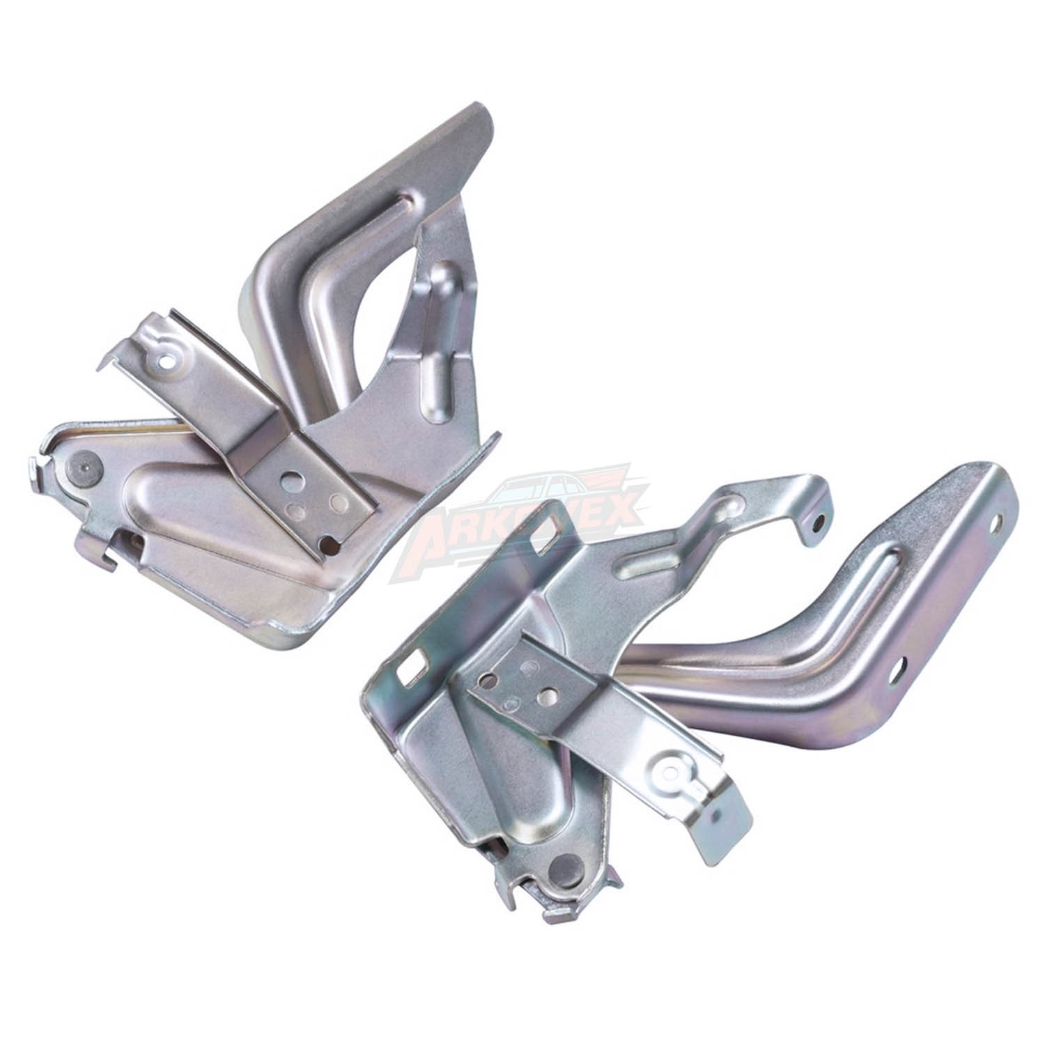 For 2018-2021 Nissan Kicks Hood Hinge Driver & Passenger Left & Right Side 2pc