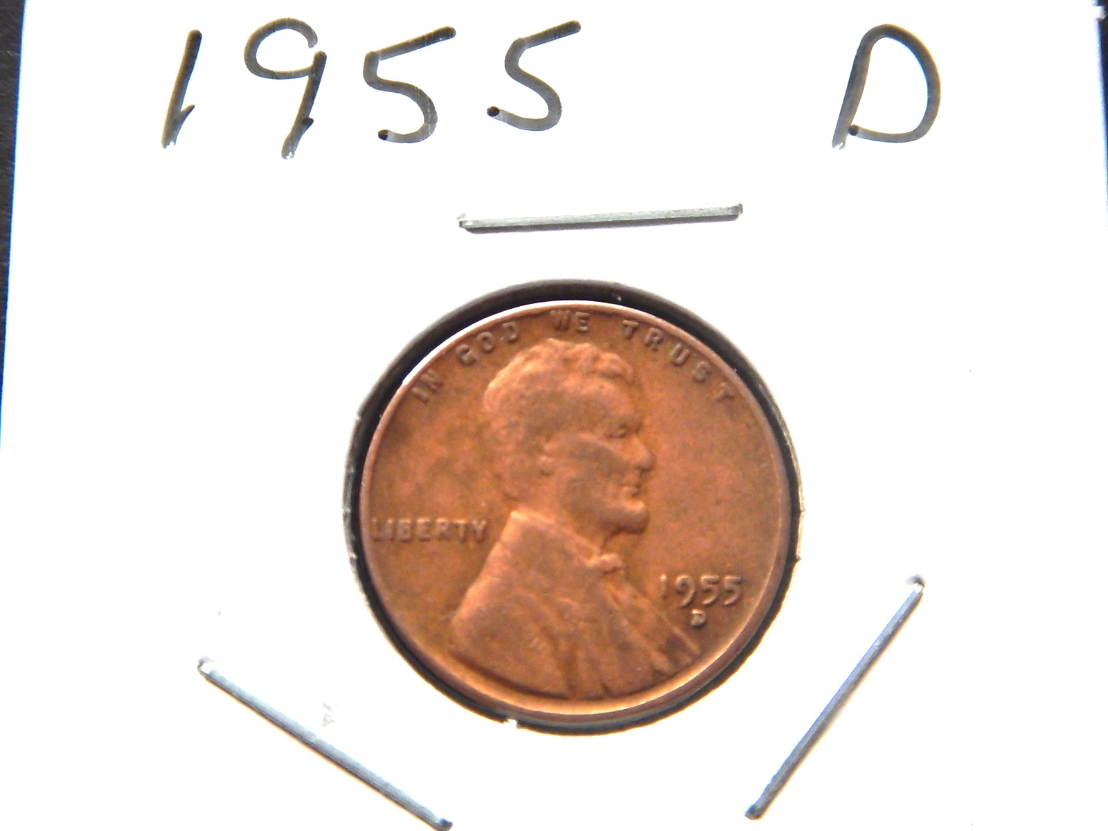 1955 (D) Lincoln Penny