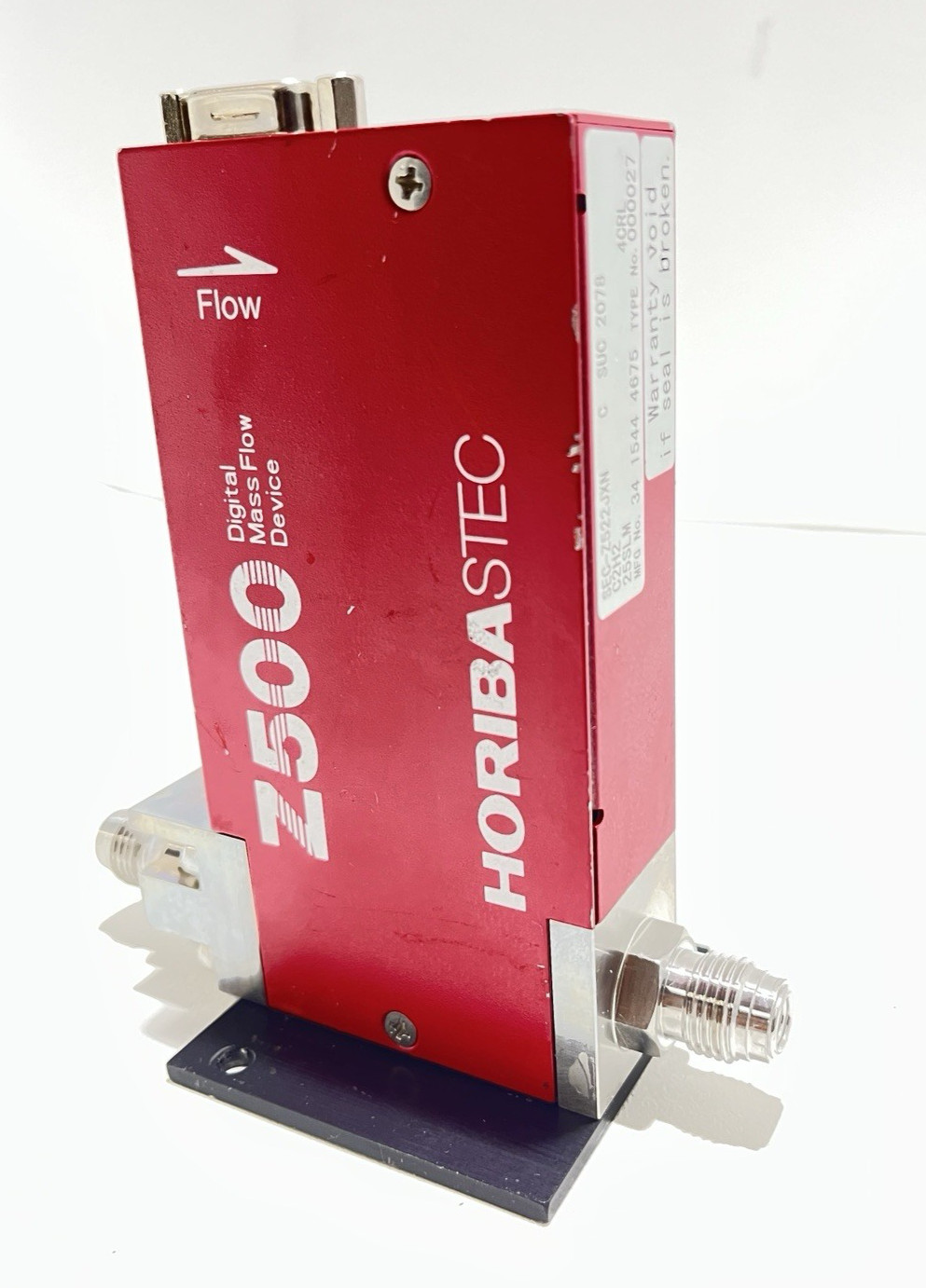 HORIBA STEC Z500 ZEC-Z552JXN Mass Flow Controller -Free 2nd day Air&Local pickup
