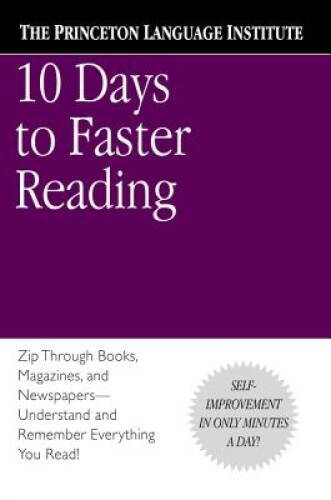 10 Days to Faster Reading - Paperback - VERY GOOD