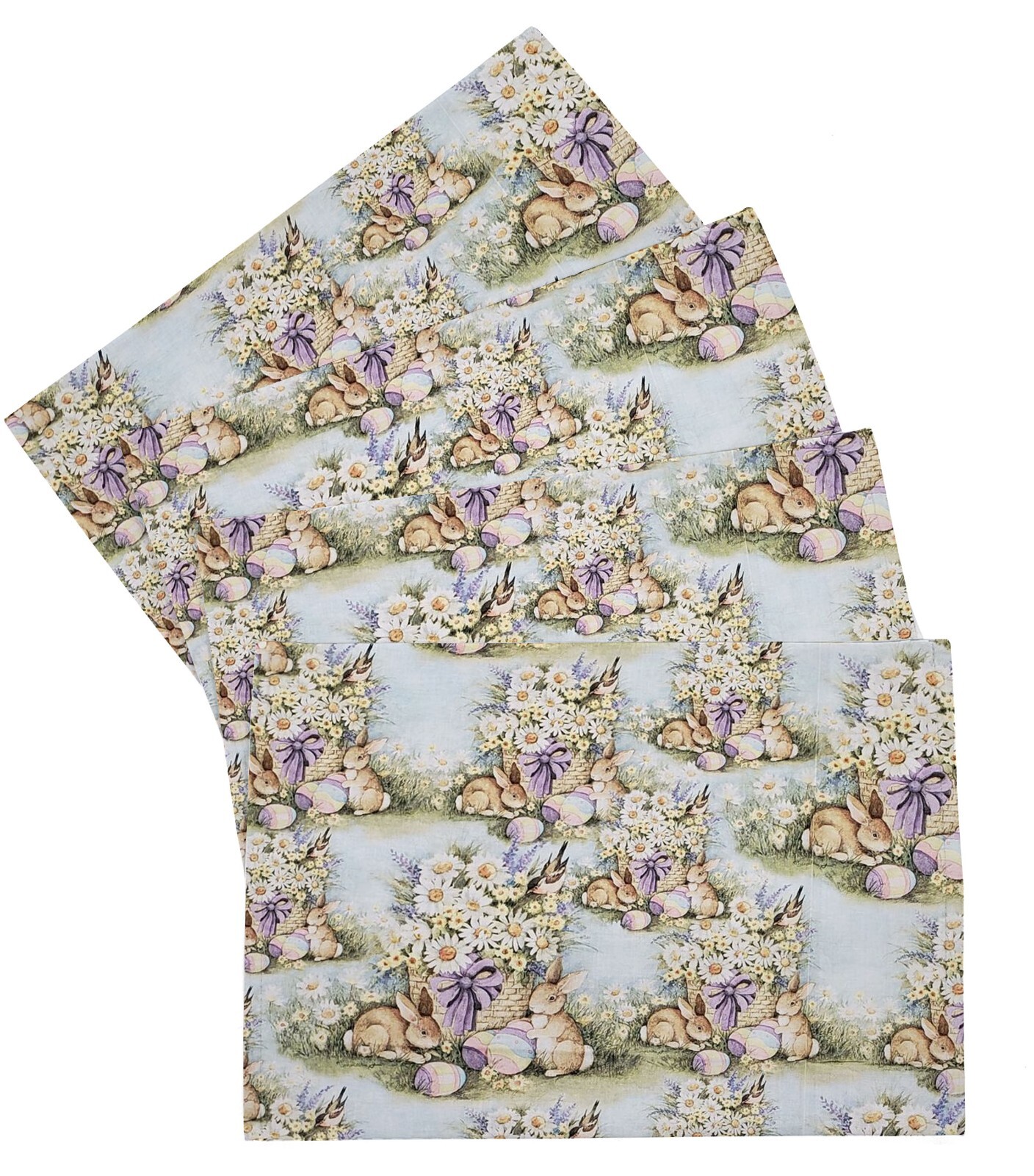 Easter Eggs & Bunnies Placemats (4 Shapes Available)