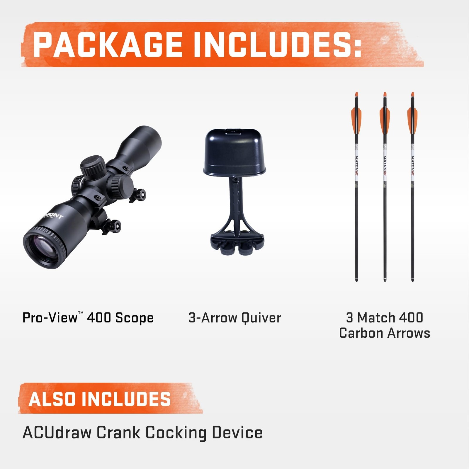 Wicked Ridge by TenPoint Commander 400, Peak XT - 400 FPS - Includes Pro-View...