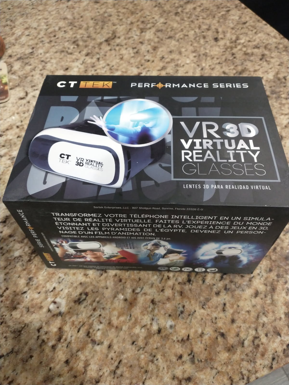 CT Tek Performance Series VR 3-D Glasses