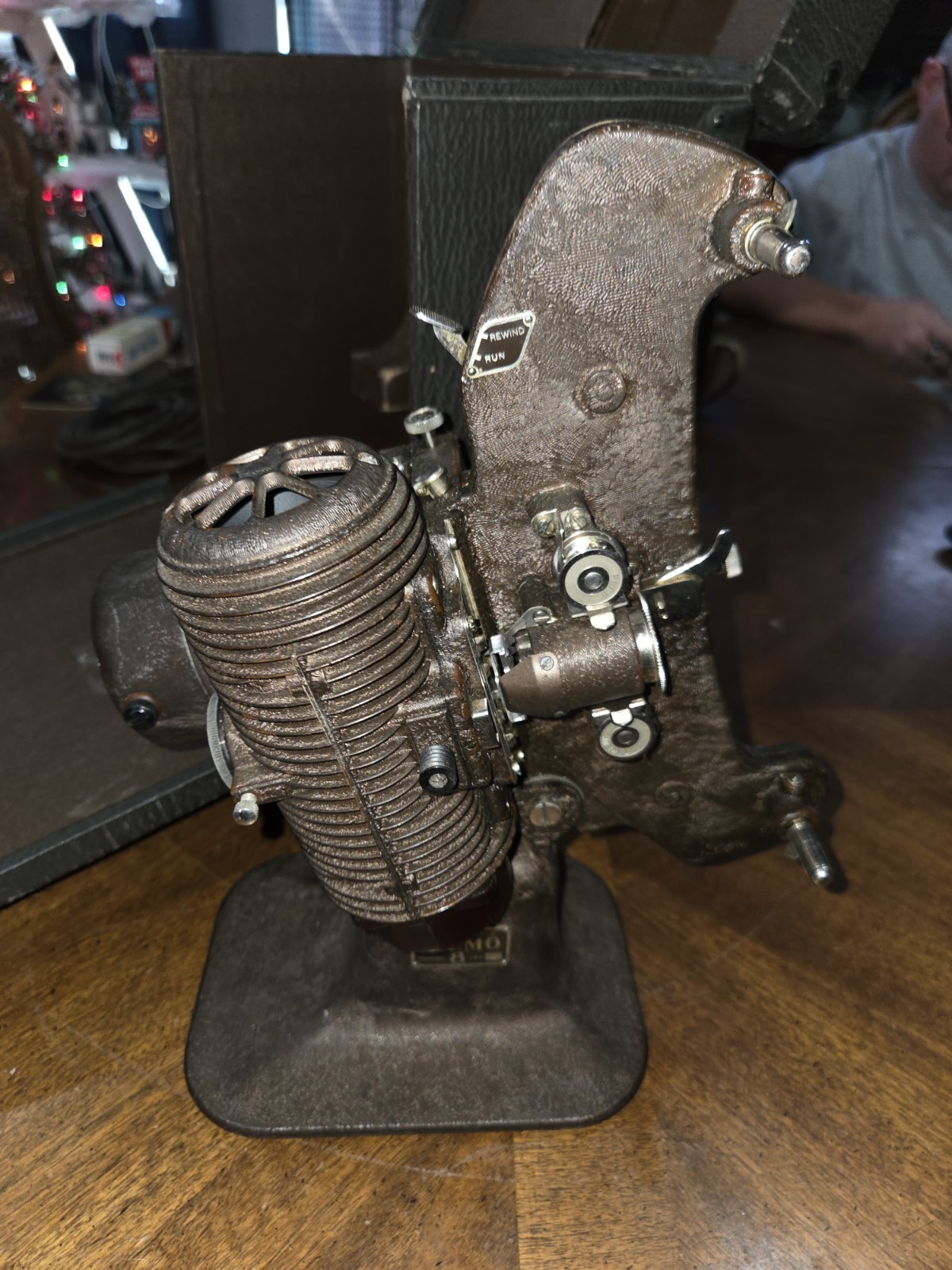 Rare Bell & Howell  Filmo 8mm Projector 20th Century 1935! Tested! Certificate