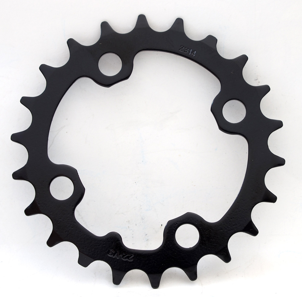 Truvativ SRAM TruShift MTB 22T V3 Steel Chainring BCD 64mm, 9 Speed, Black