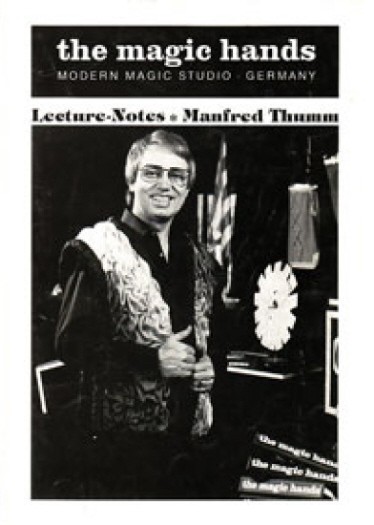 Lecture Notes - By Manfred Thumm 1985 - Stage & Platform Magic - RARE