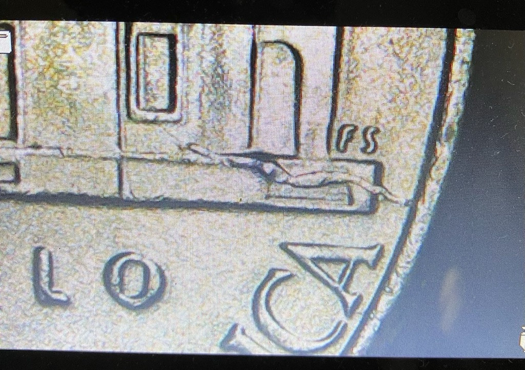 3 Jefferson Nickel Errors Die Dents , Die Crack circulated