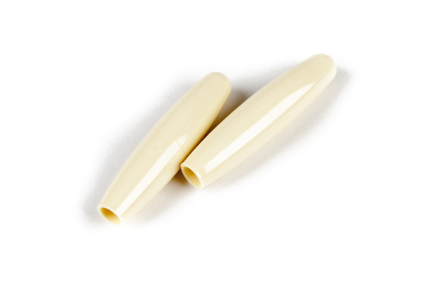 Genuine Fender Stratocaster Strat Aged White Tremolo/Trem Arm Tips - Pack of 2