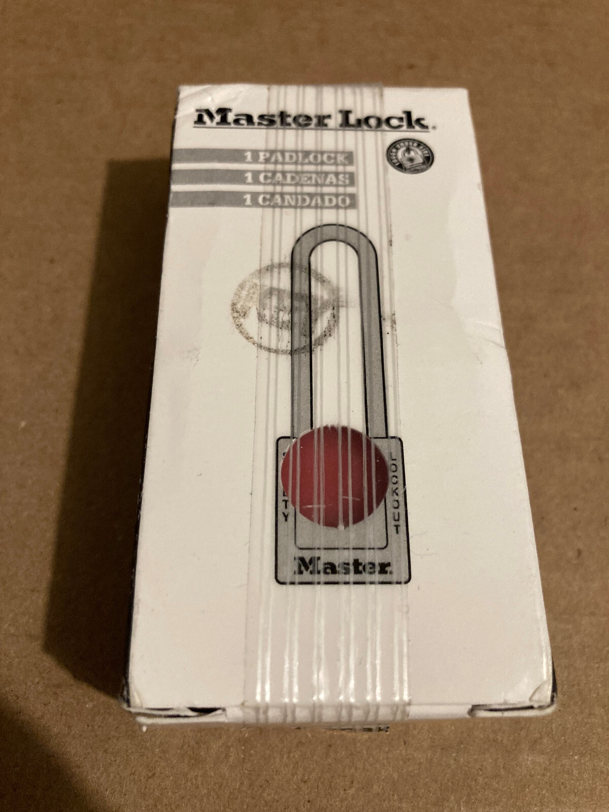 Master Lock Lockout Padlock MLKS410RED – 38mm Body & 6mm Hardened Steel Shackle