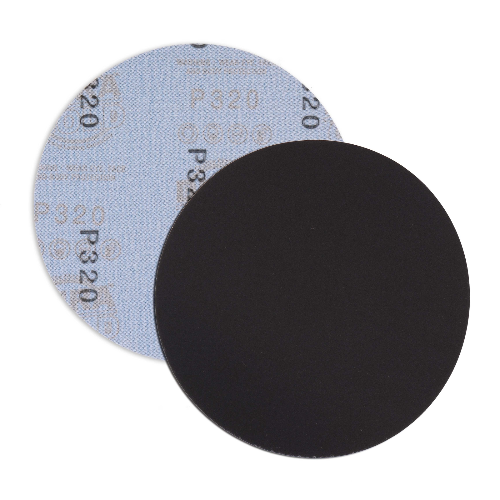 Dura-Gold 6" Wet or Dry Sanding Discs - 320 Grit (Box of 20) - Hook & Loop Back