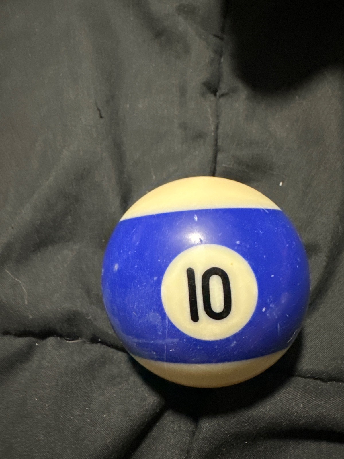 Replacement Billiard Pool Ball vintage blue 10