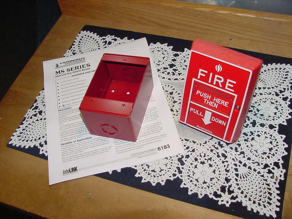 Pyrotronics MS-517C, Double Action Manual, SPST, DPST, For Indoor Use Only, NOS