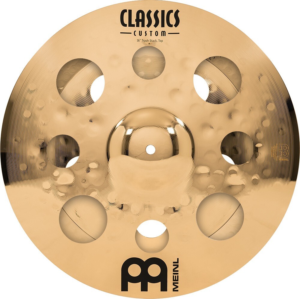 Meinl Classics Custom Brilliant 16" Trash Stack/New-Warranty/Model # CC-16STK