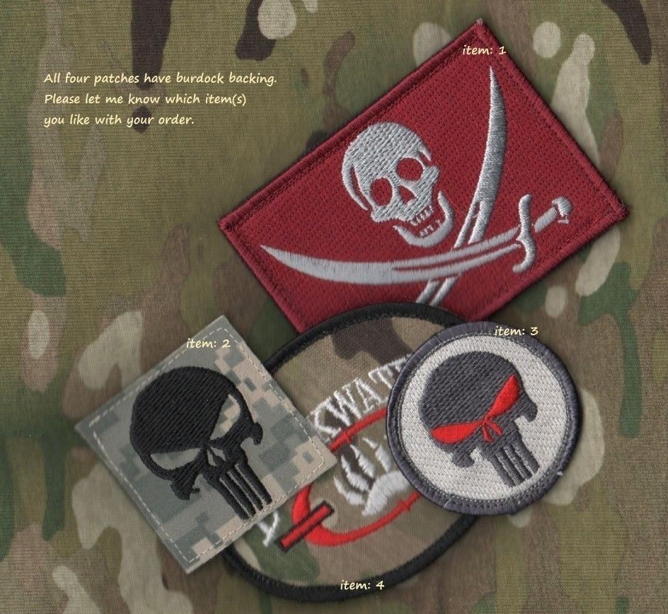 BAGHDAD BASHER PRIVATE SECURITY MILITARY CONTRACTOR PMC DSS vêlkrö 2-PATCH SET