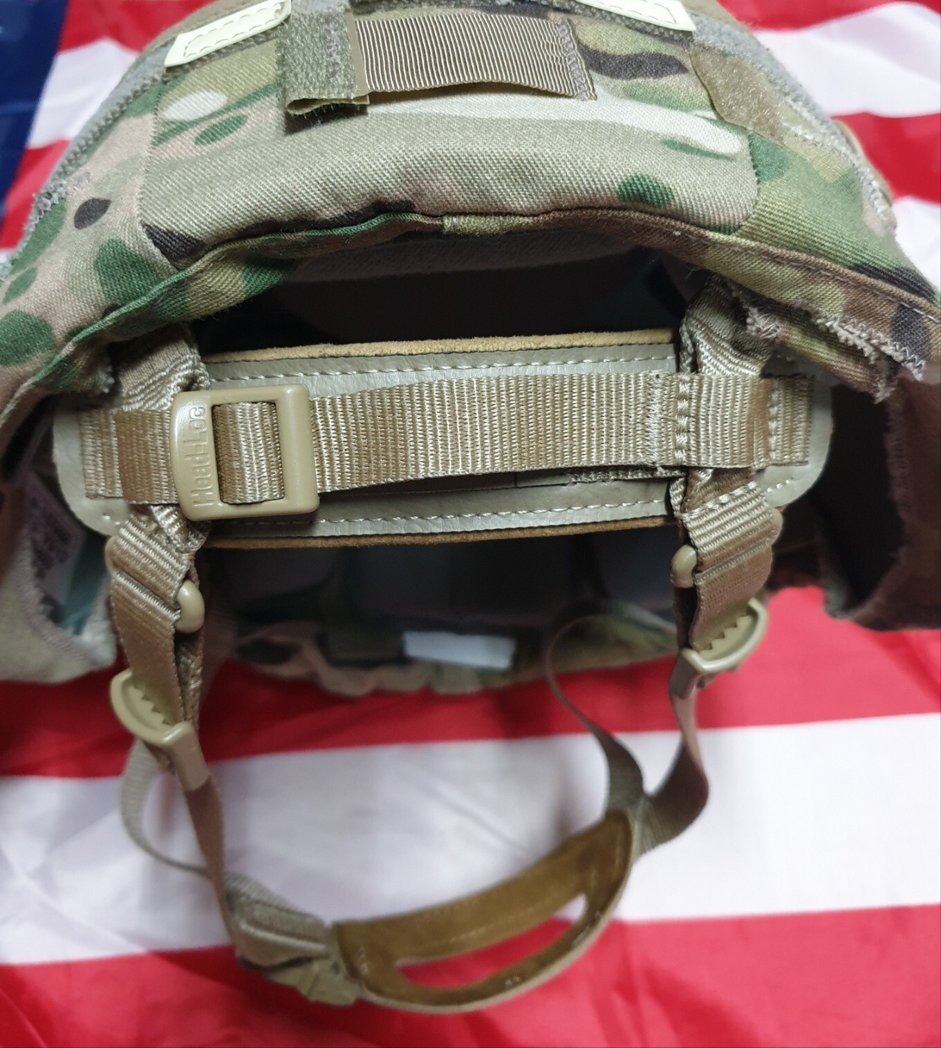 ACH/ECH Improved Retention System H-Nape Helmet Chin Strap Full SET