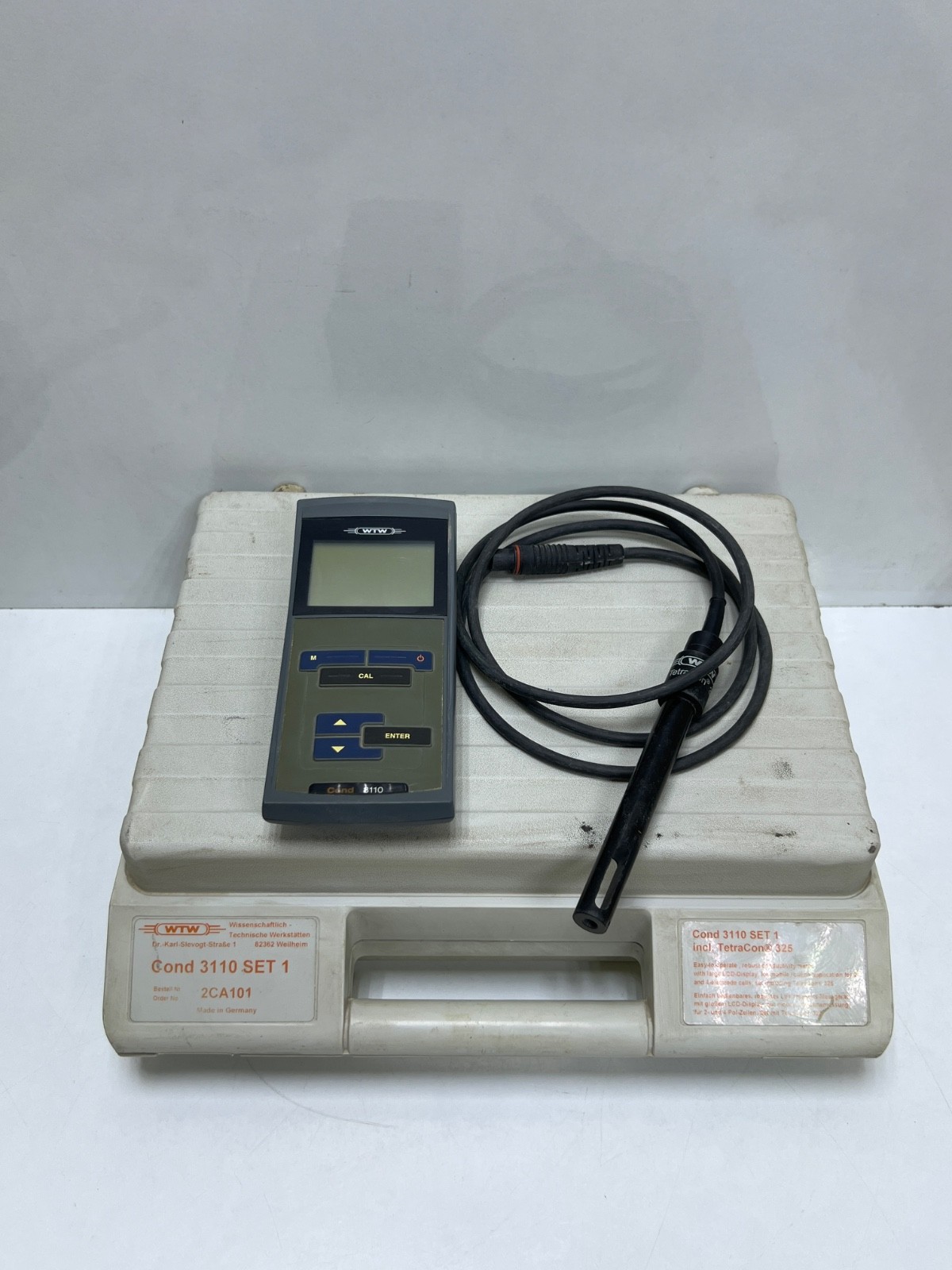 WTW COND 3110 CONDUCTIVITY METER WITH TETRACON 325 PROBE