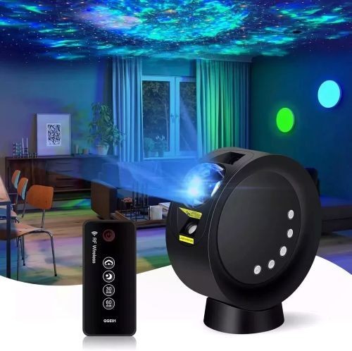 Galaxy Star Projector with Remote Control, Adjustable Brightness, Timer