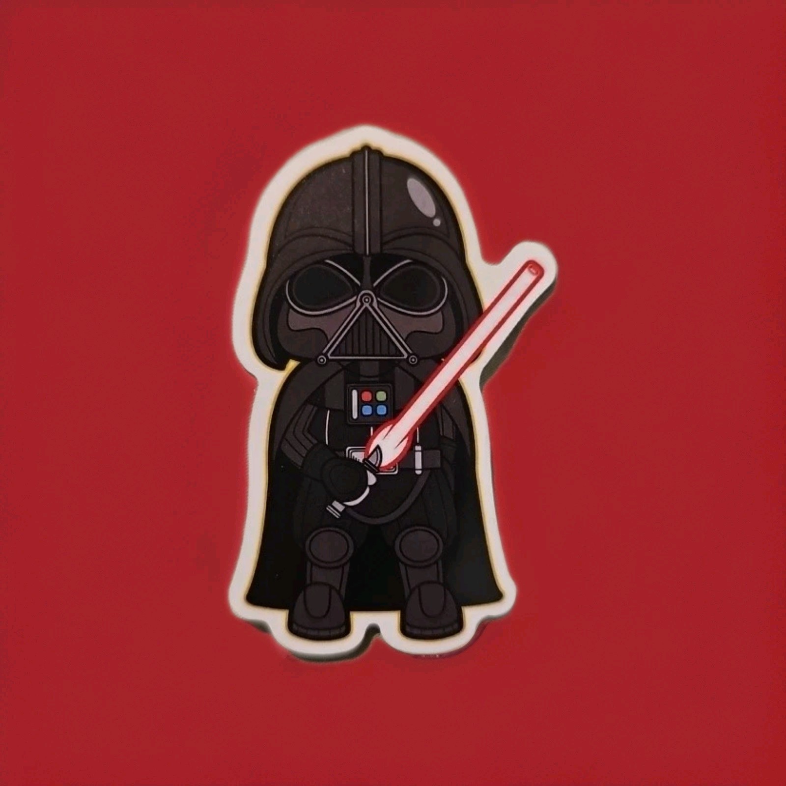 Darth Vader Sticker "Lightsaber" glossy look - stickerbomb laptop skateboard Cup