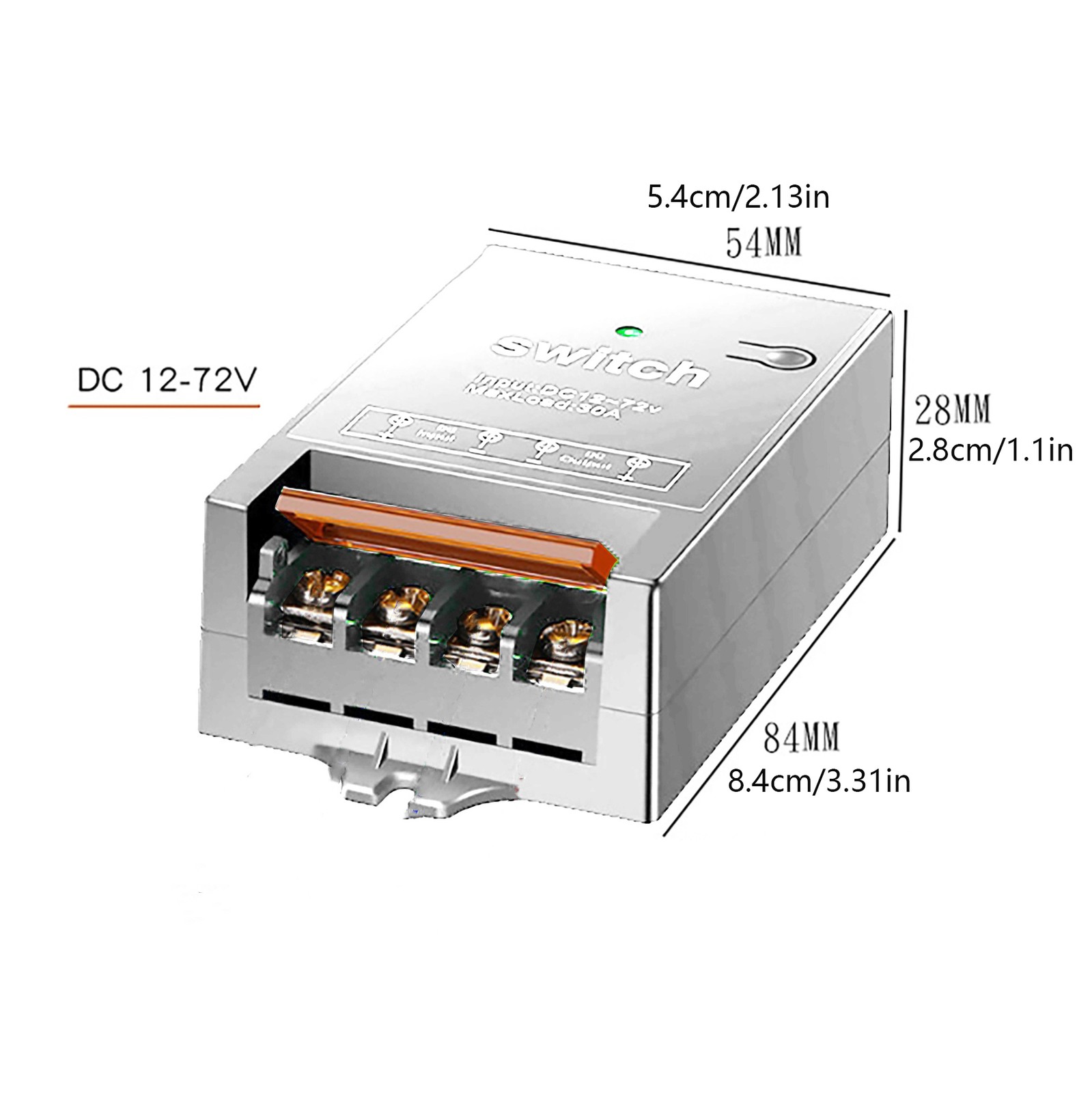 433MHz Remote Control Relay Switch 500m Long Range Wireless Remote Switch