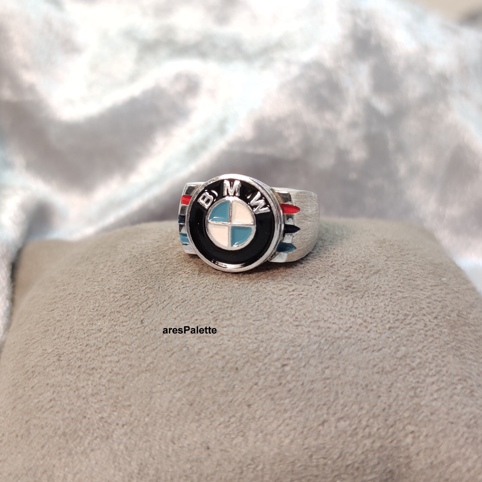BMW Ring 925 Silver Handmade Silver Ring Gift Idea