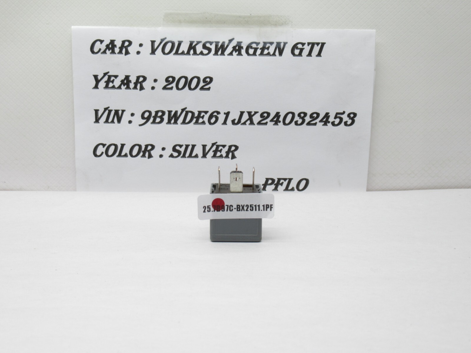 2000-2003 Volkswagen Golf 53 Multi Purpose Relay 141951253B OEM
