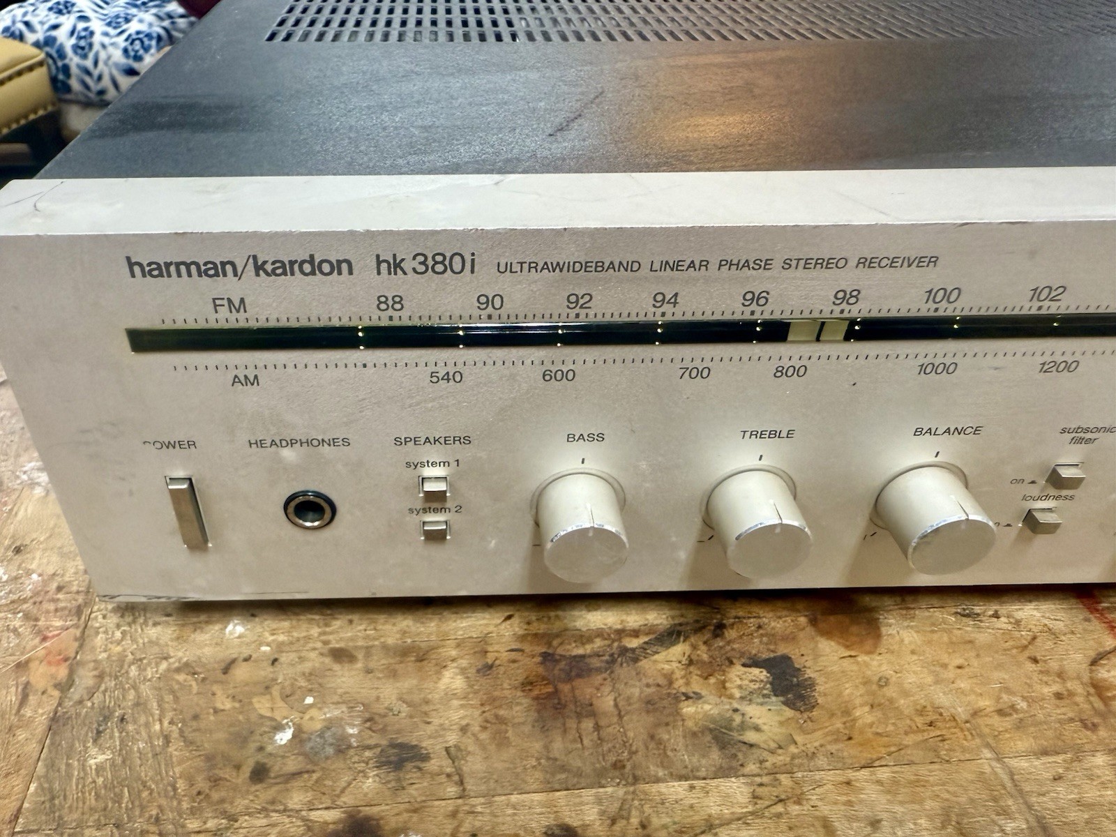 HARMAN KARDON HK380I Vintage Japanese Stereo Receiver