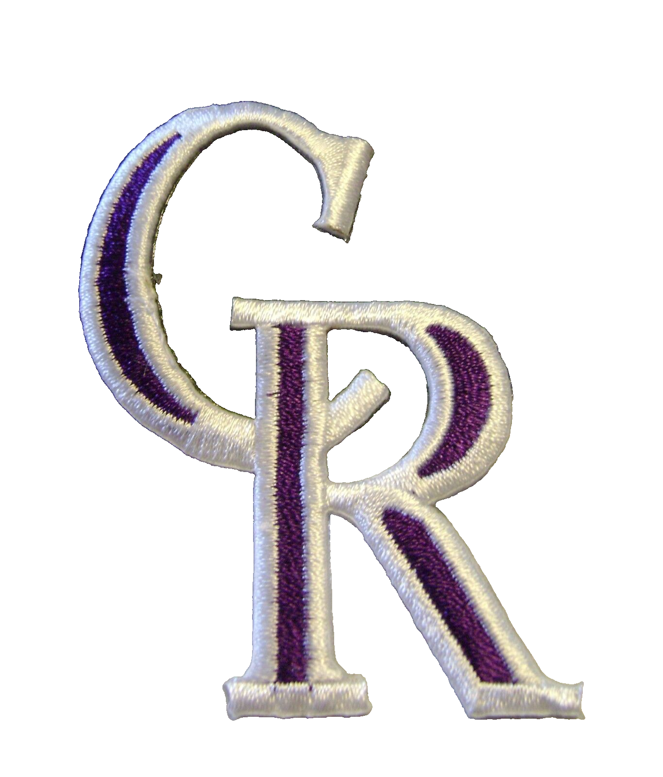 Colorado Rockies Iron On Embroidered Patch 2,5 inch Tall