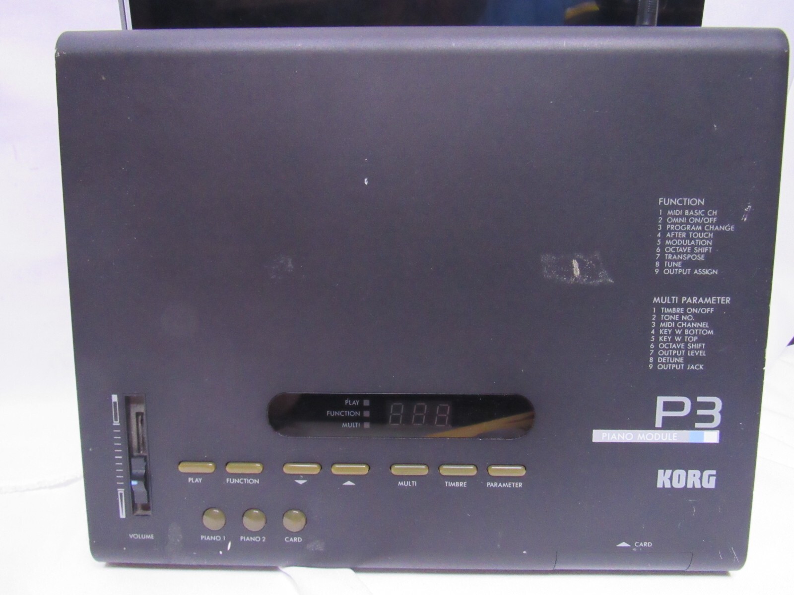 Korg P3 Piano Module