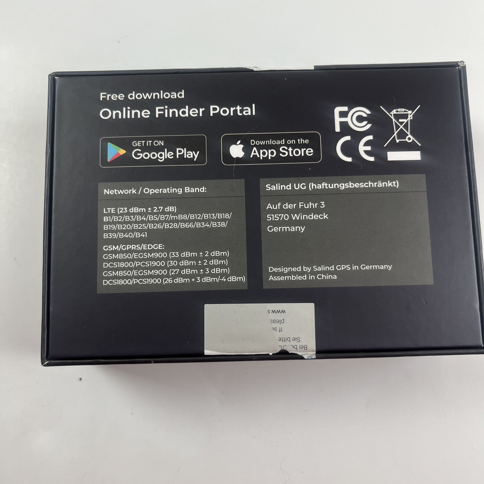Salind GPS Tracker -11 4G Real-Time Location Tracking Device For Vehicles