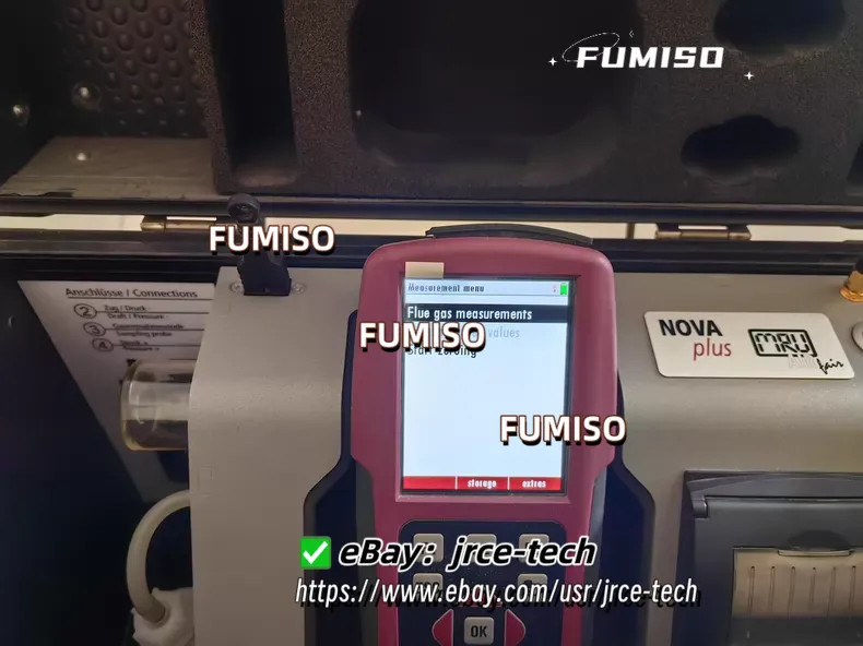 1PCS Used MRU NOVAplus Portable Flue Gas Analyzer ，No functionality guarantee*jr