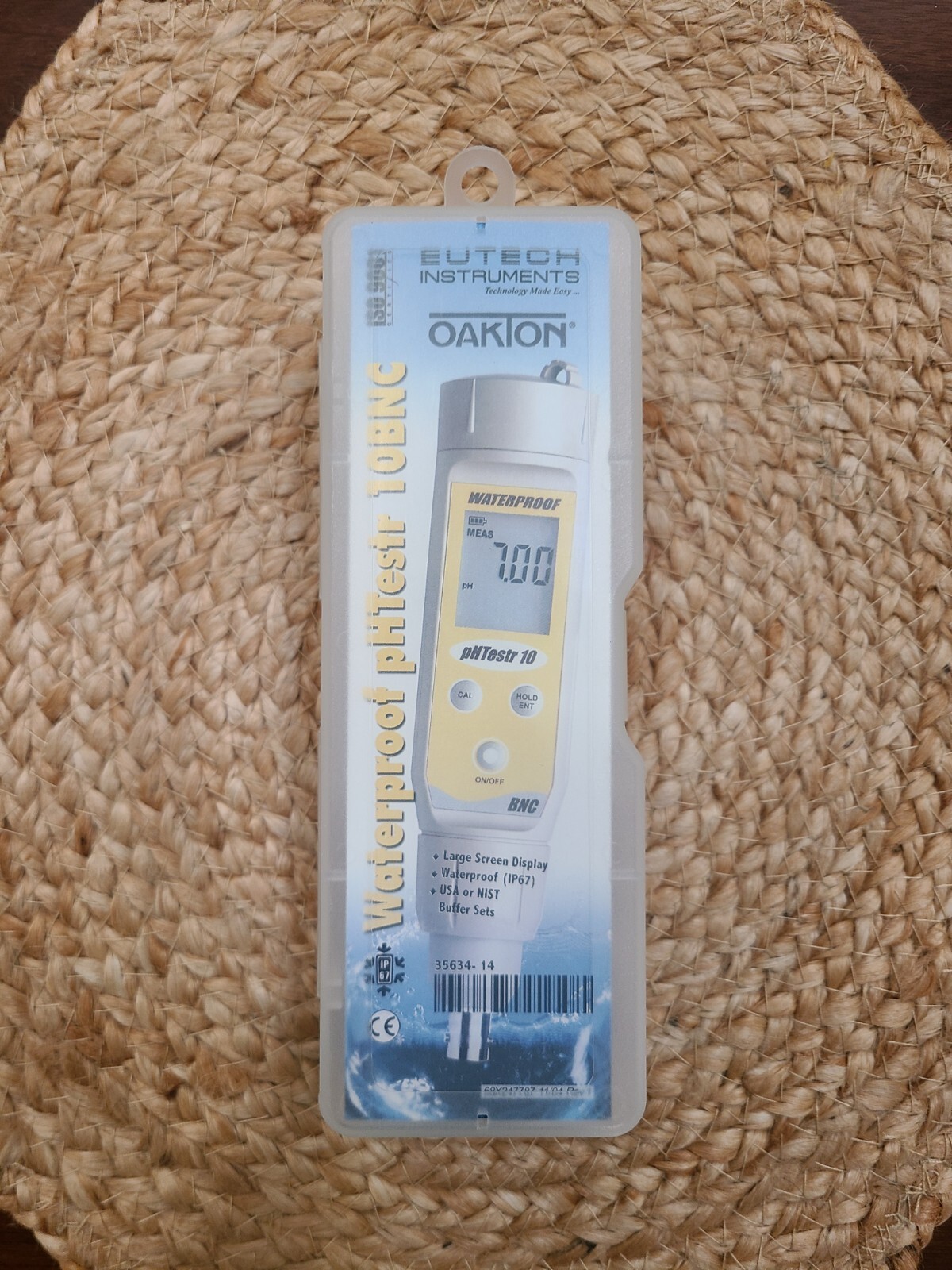 Oakton Waterproof pHTestr® 10 BNC (35634-14)