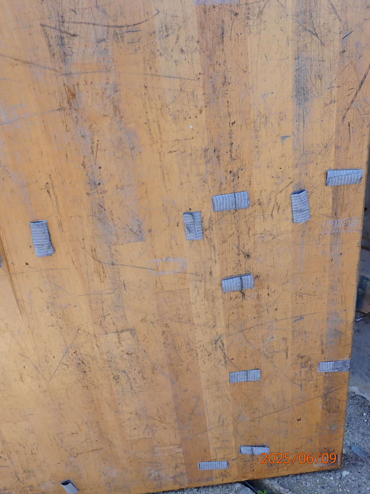 WOOD WELDED MAPLE BUTCHER BLOCK WORKBENCH WORK BENCH TOP FROM A MACHINE SHOP