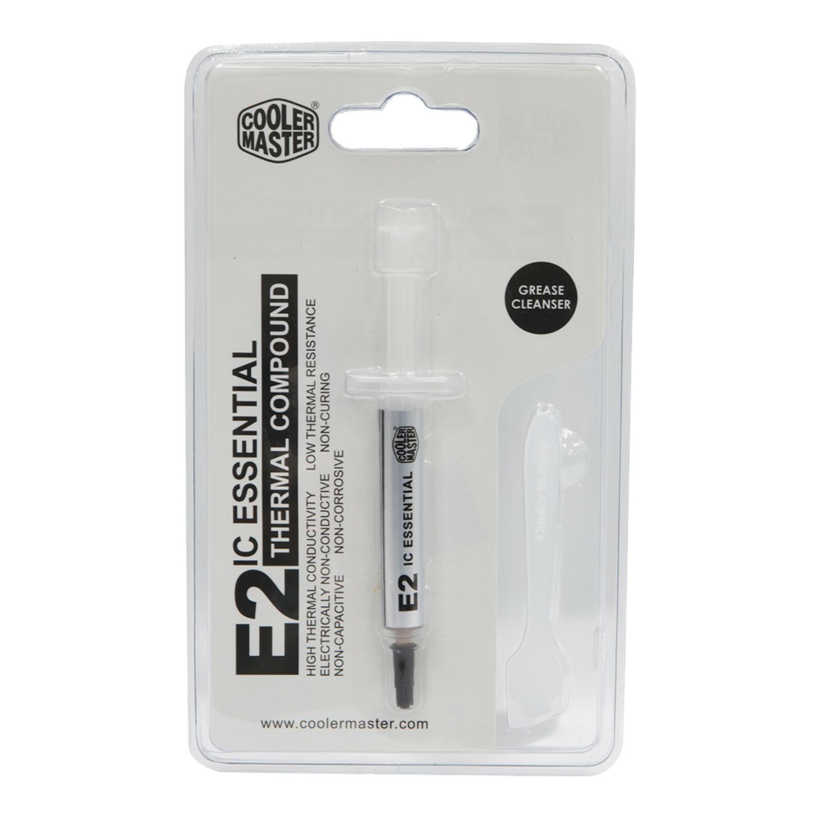 Cooler Master E2 IC Essential Gold Thermal Compound Paste Spatula Cleaner 1.5ml