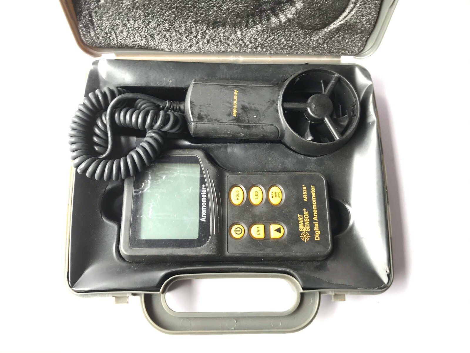 Smart Sensor Intell Instruments Plus AR826+ Digital Anemometer