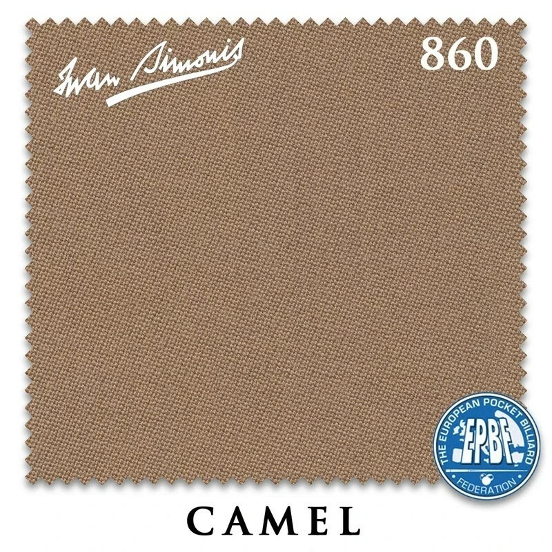 9' Bed & Rails Simonis 860 Pool Table Cloth - Camel - AUTHORIZED DEALER