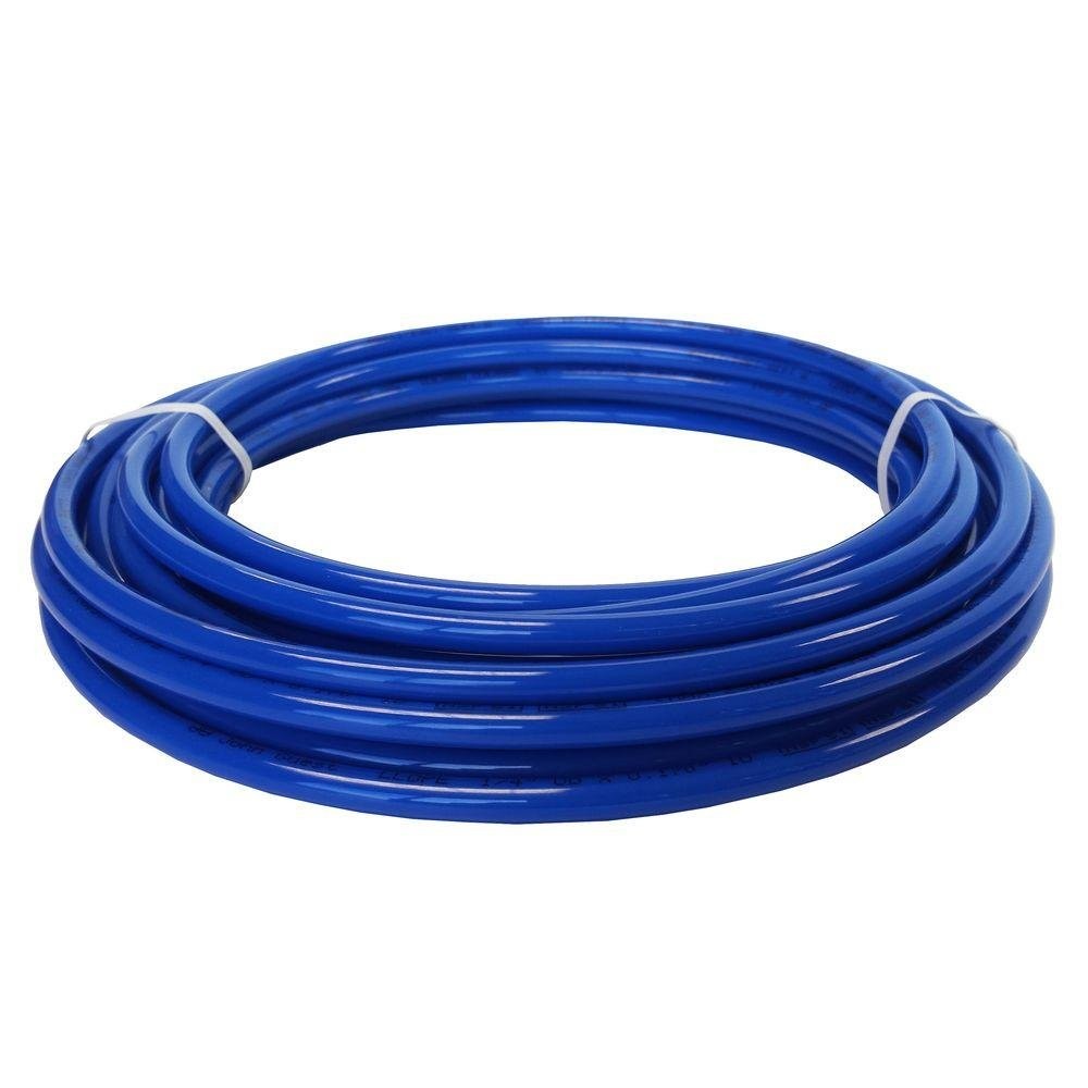 John Guest LLDPE Blue Plumbing Tubing 3 8 Inch 25 Foot FDA Certified Safe