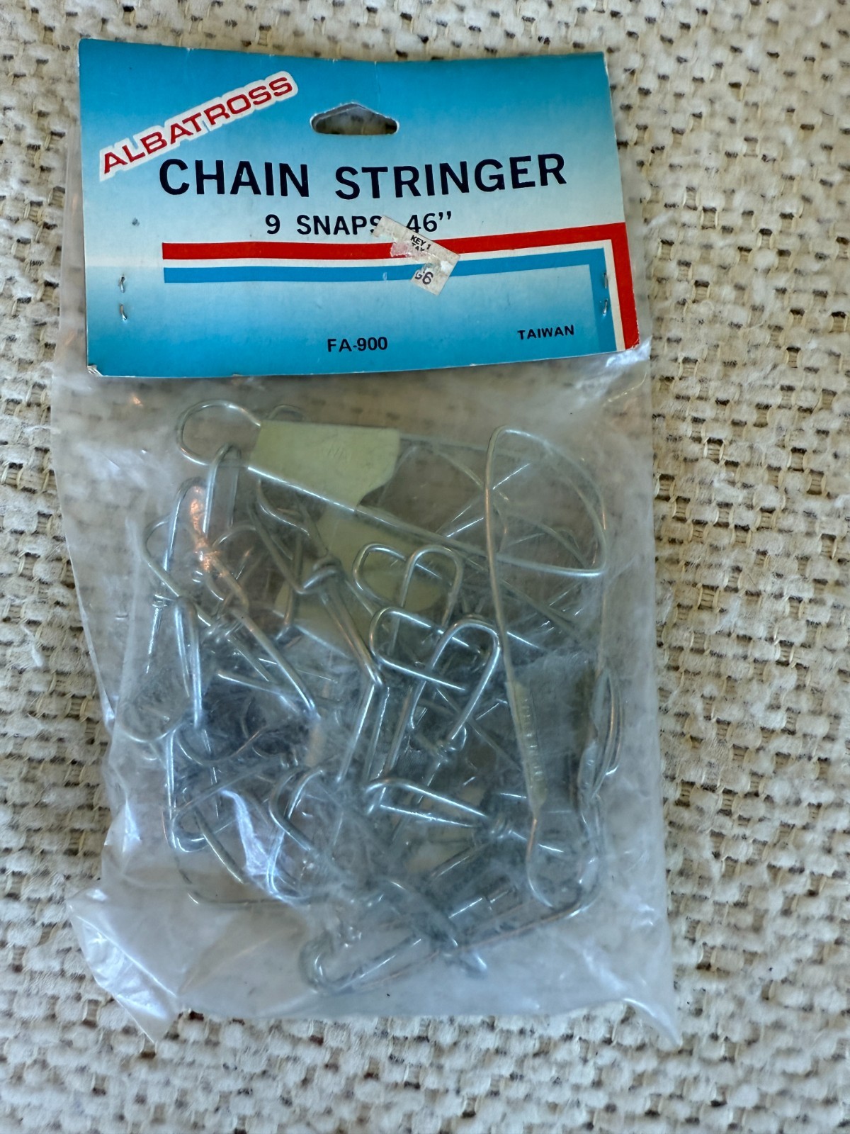 Albatross 9 Snap  Fish Stringer NOS