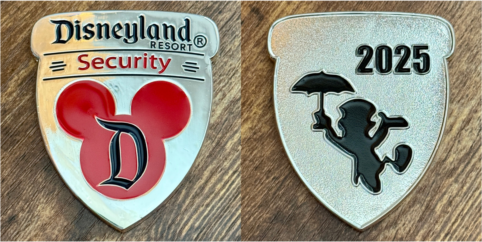 Walt Disney Disneyland Security 2025 Jiminy Cricket Challenge Coin