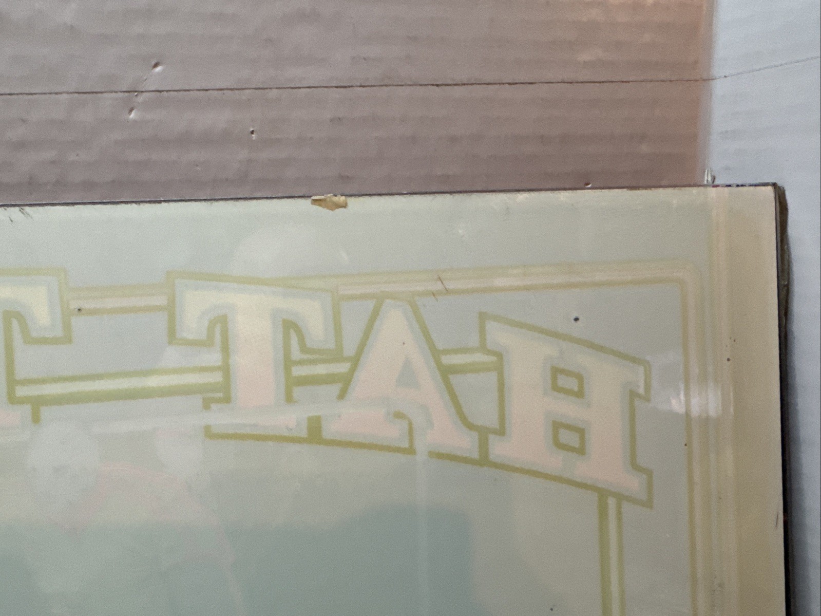 Arcade Cabinet Marquee Hat Trick