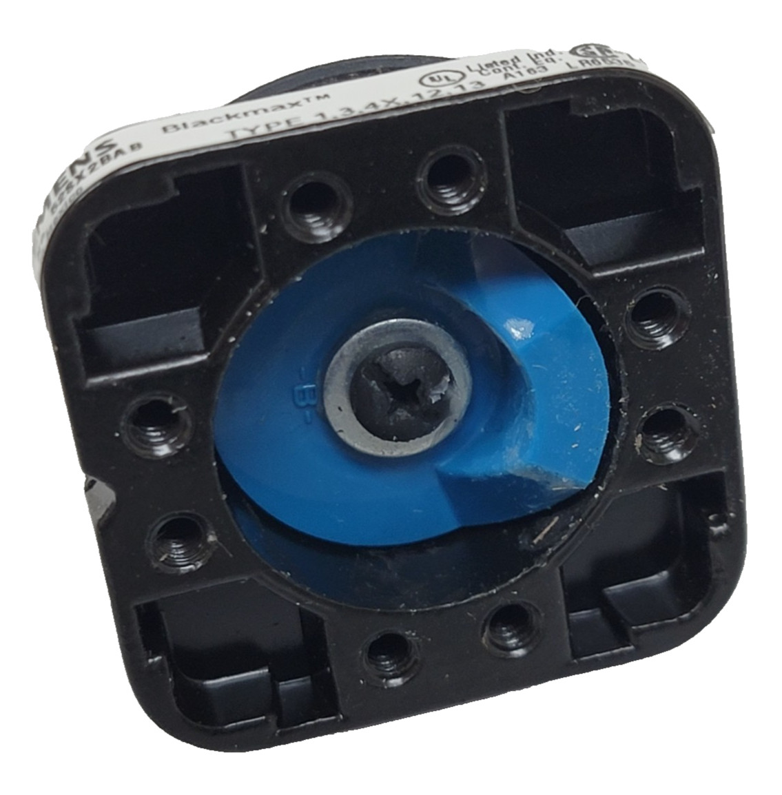 SIEMENS 52SX2BAB Selector Switch: 30 mm Panel Mounting Size, 2 Positions