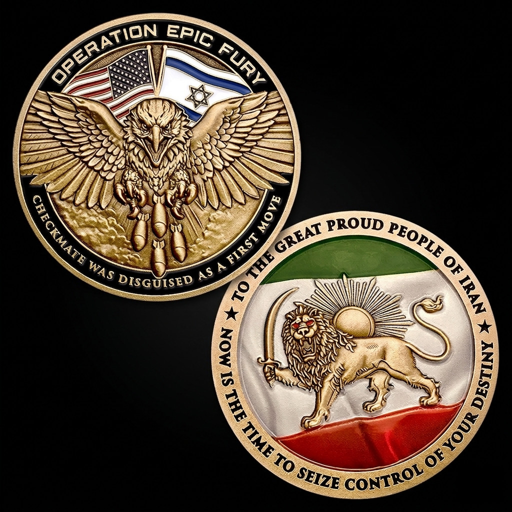 Operation Epic Fury Challenge Coin