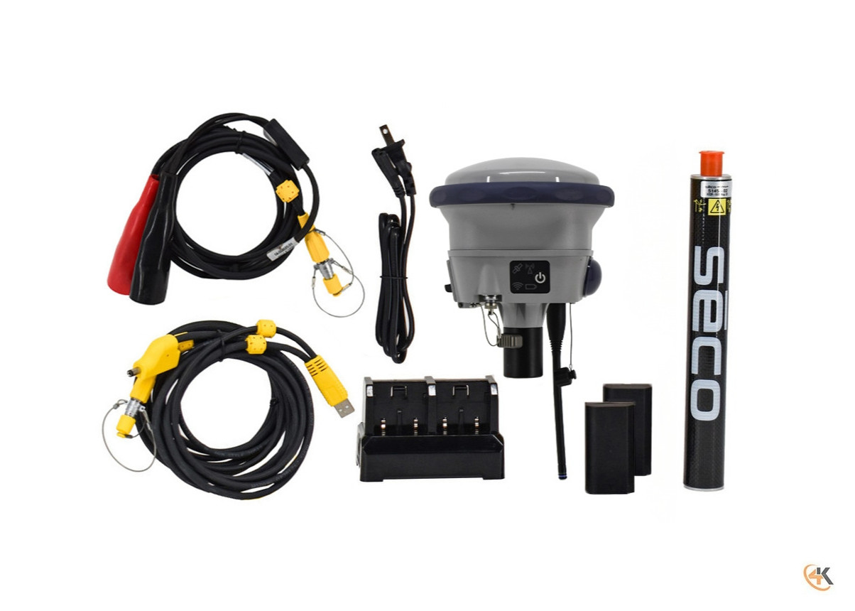 NEW Spectra Precision Single SP100 Tilt 450/900 MHz GPS Base/Rover Receiver Kit