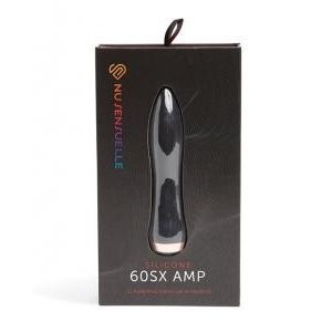 Sensuelle 60SX Amp Silicone Bullet Vibrator 12-Speed Black