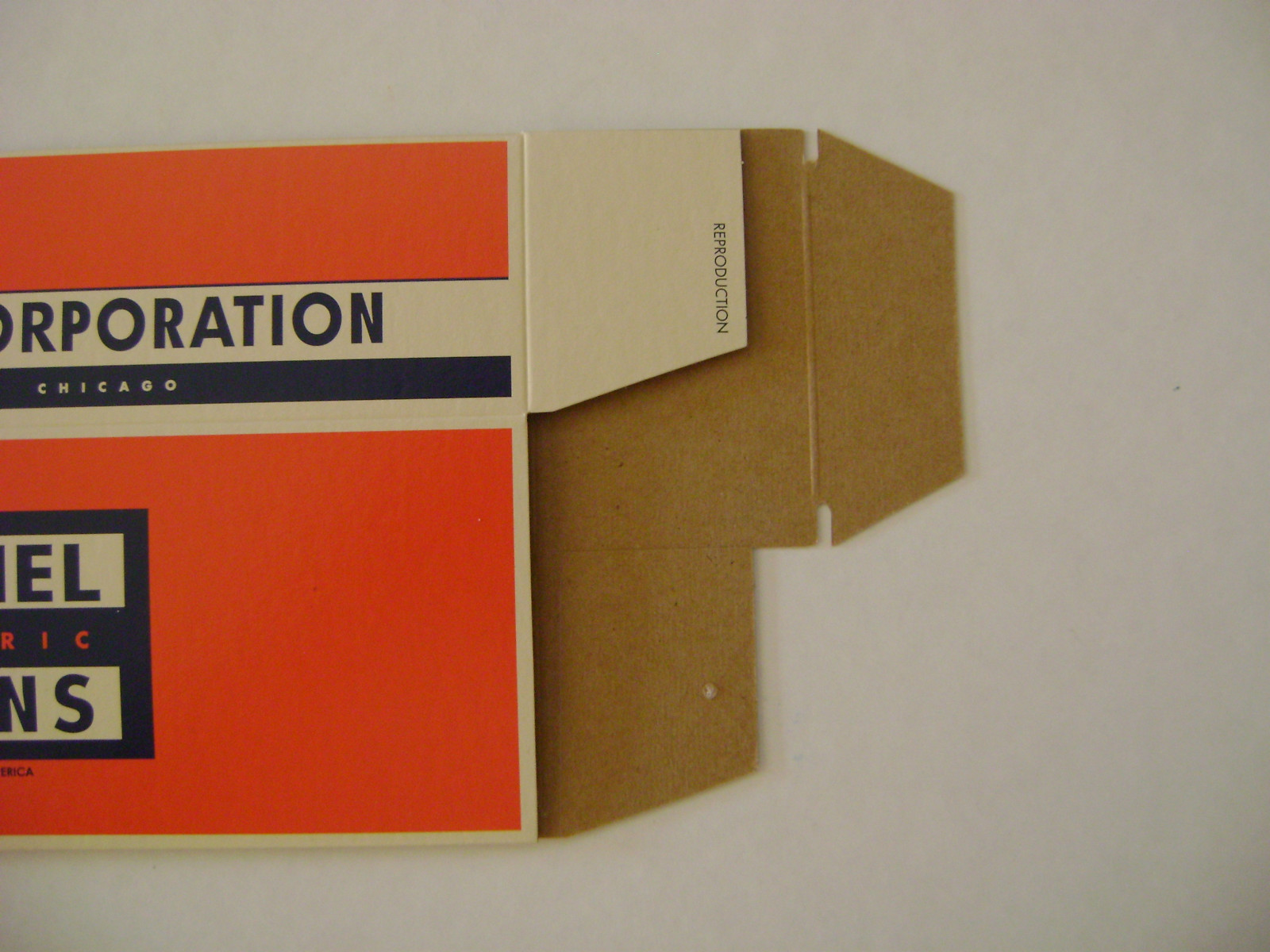 Lionel 2671W Tender Licensed Reproduction Box w/Corrugated Insert